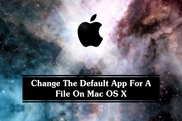 Cách thay đổi ứng dụng mặc định cho tệp trên Mac OS X